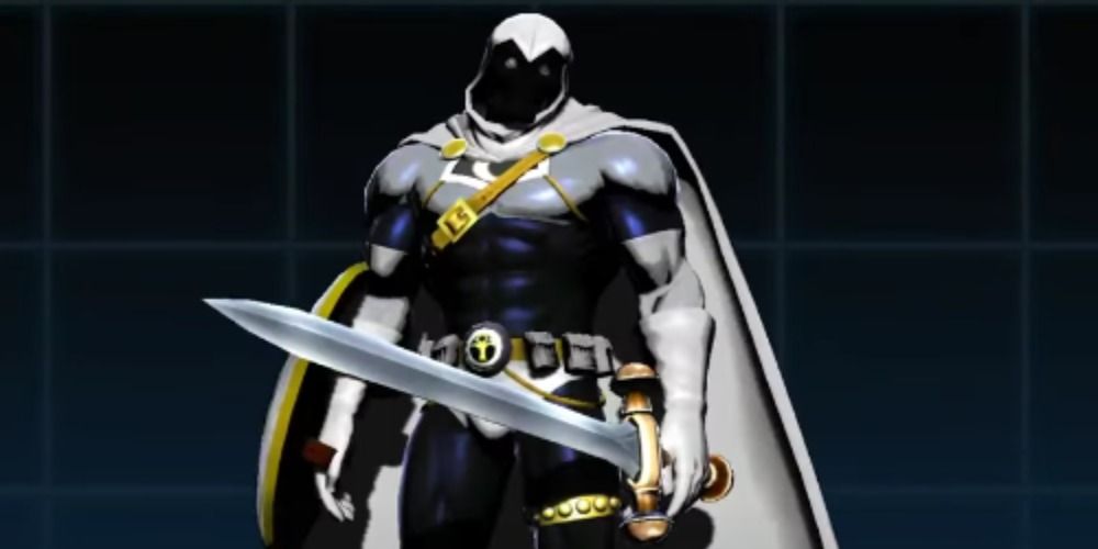 An image of Moon Knight in Marvel Ultimate v Capcom 3 mod