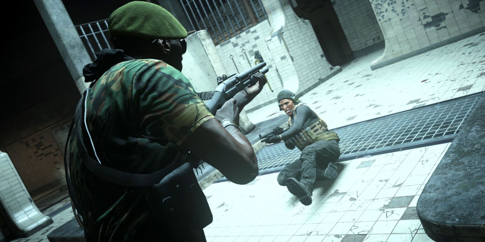 An image of a player about to be killed in Call of Duty