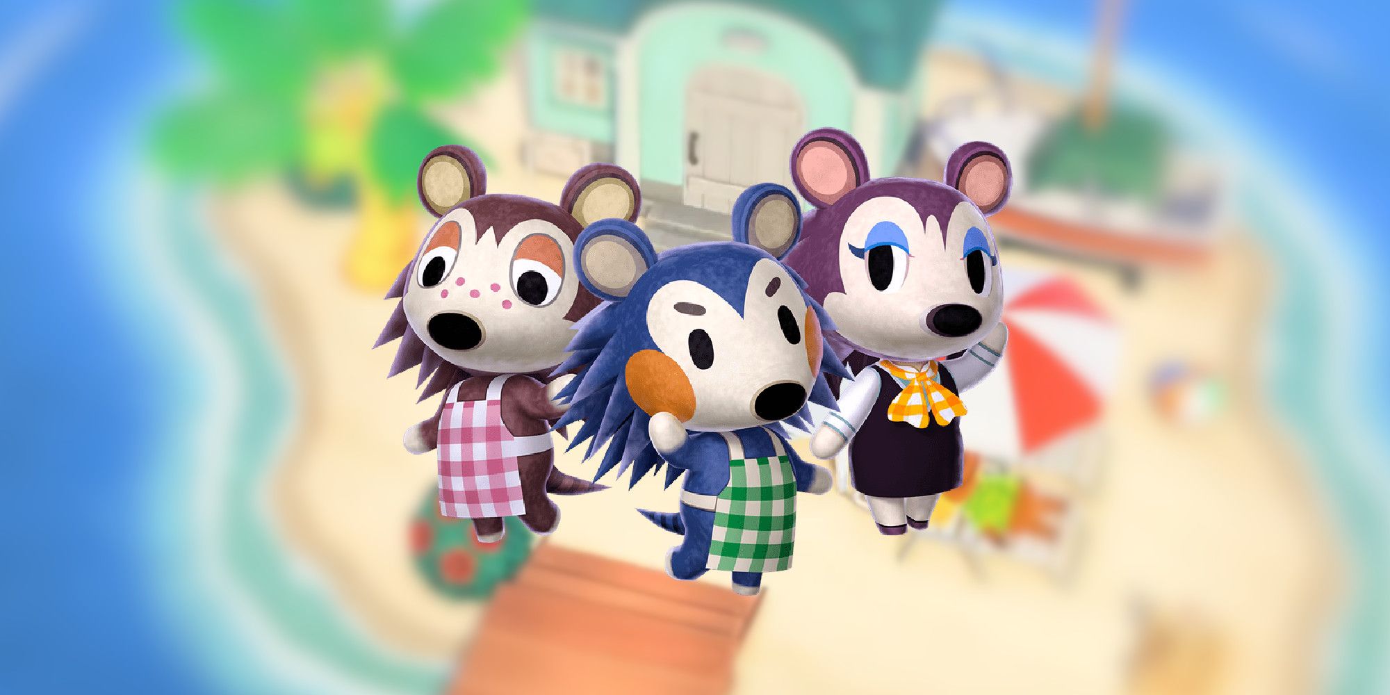 Mable, Sable, and Label from Happy Home Paradise