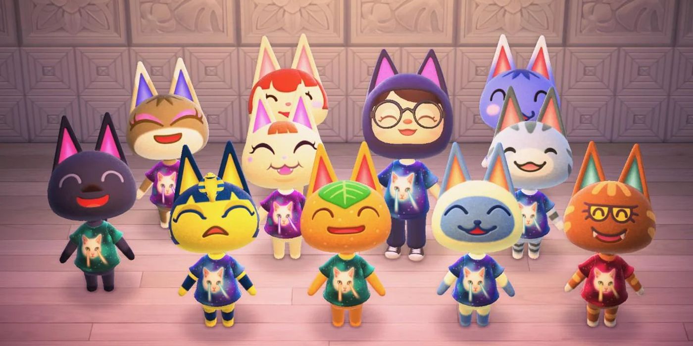 Animal Crossing How To Get All Cat Villagers Girl Cat Villagers