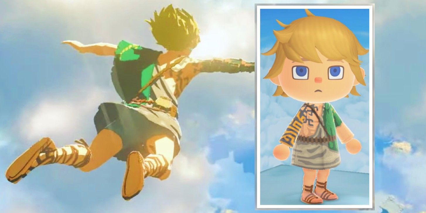 Animal Crossing Design Makes Link's New BOTW 2 Outfit Wearable In-Game