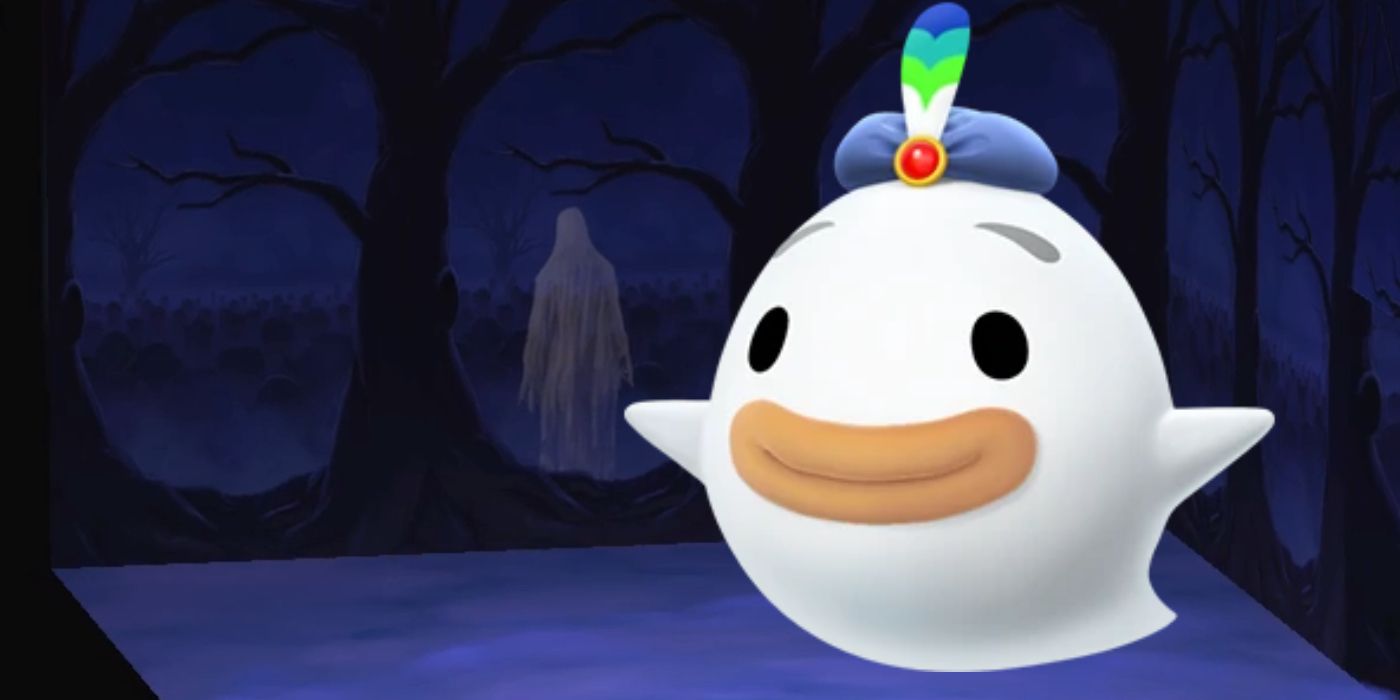 Animal Crossing New Horizons contains a creepy ghost