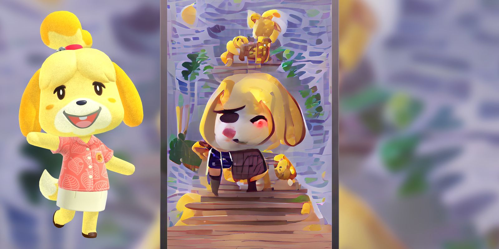 Animal Crossing Villagers Drawn By AI Make A New Horizons Fever Dream Isabelle
