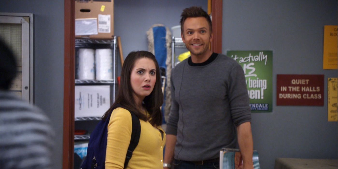 Annie and Jeff in Conspiracy Theories and Interior Design in Community.