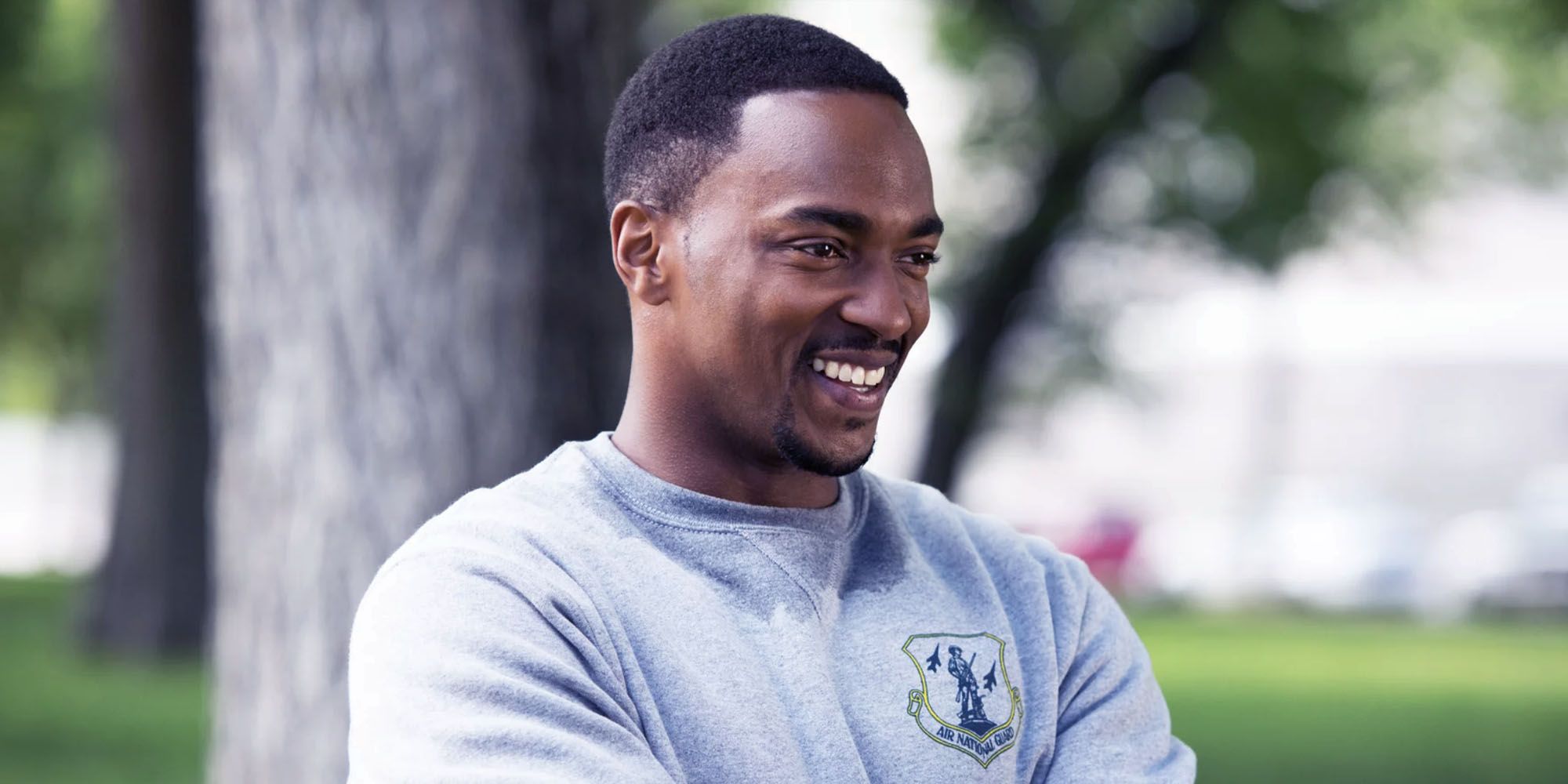 Anthony Mackie as Sam Wilson.