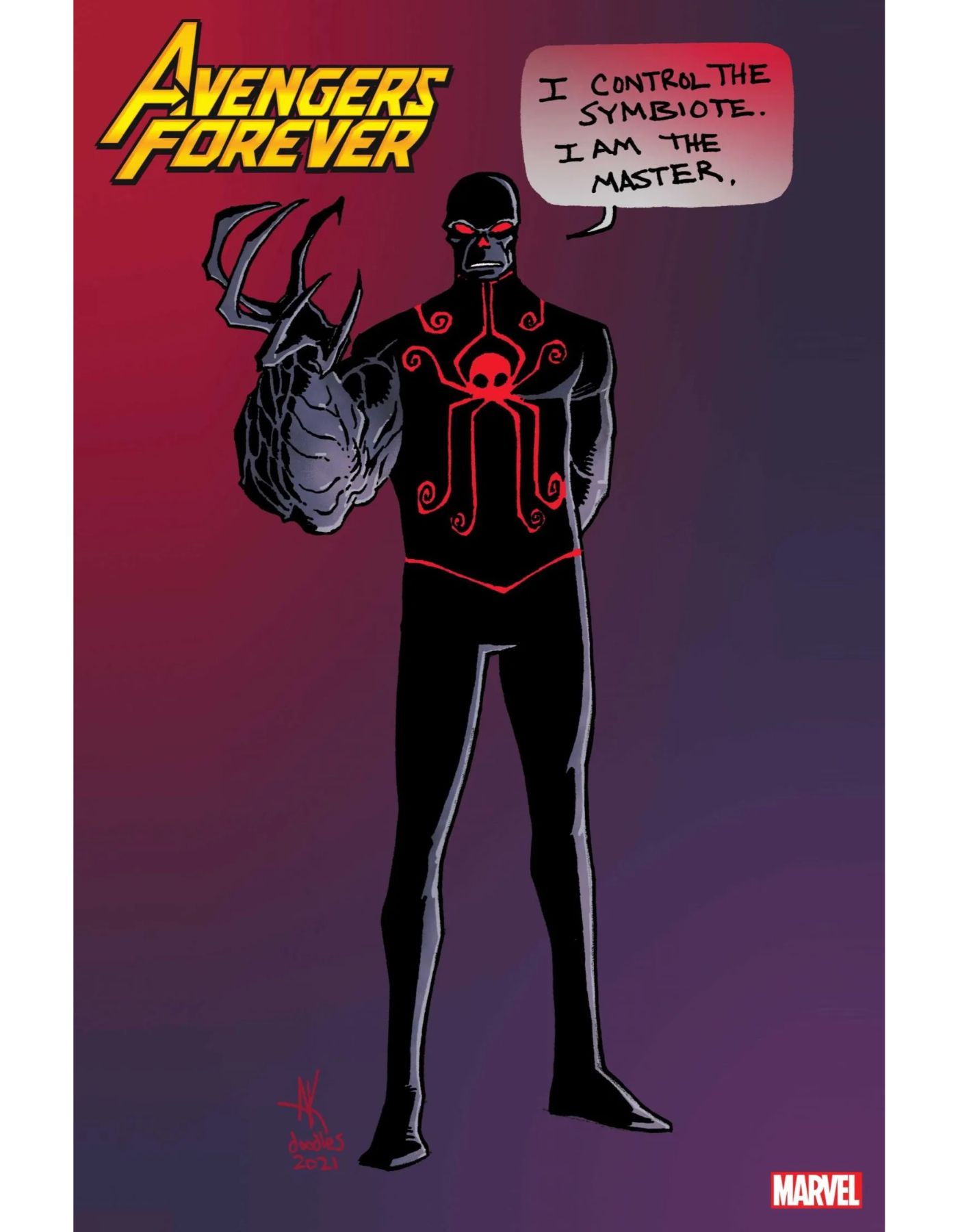 Avengers Forever Black Skull
