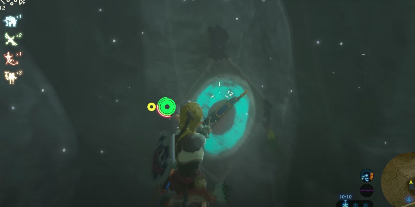 Link can earn a Gold Rupee with his archery skills in Breath of the Wild's Flight Range minigame.