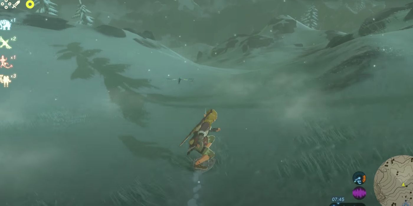 Breath of the Wild's Shield Surging minigame will reward players with durable shields.