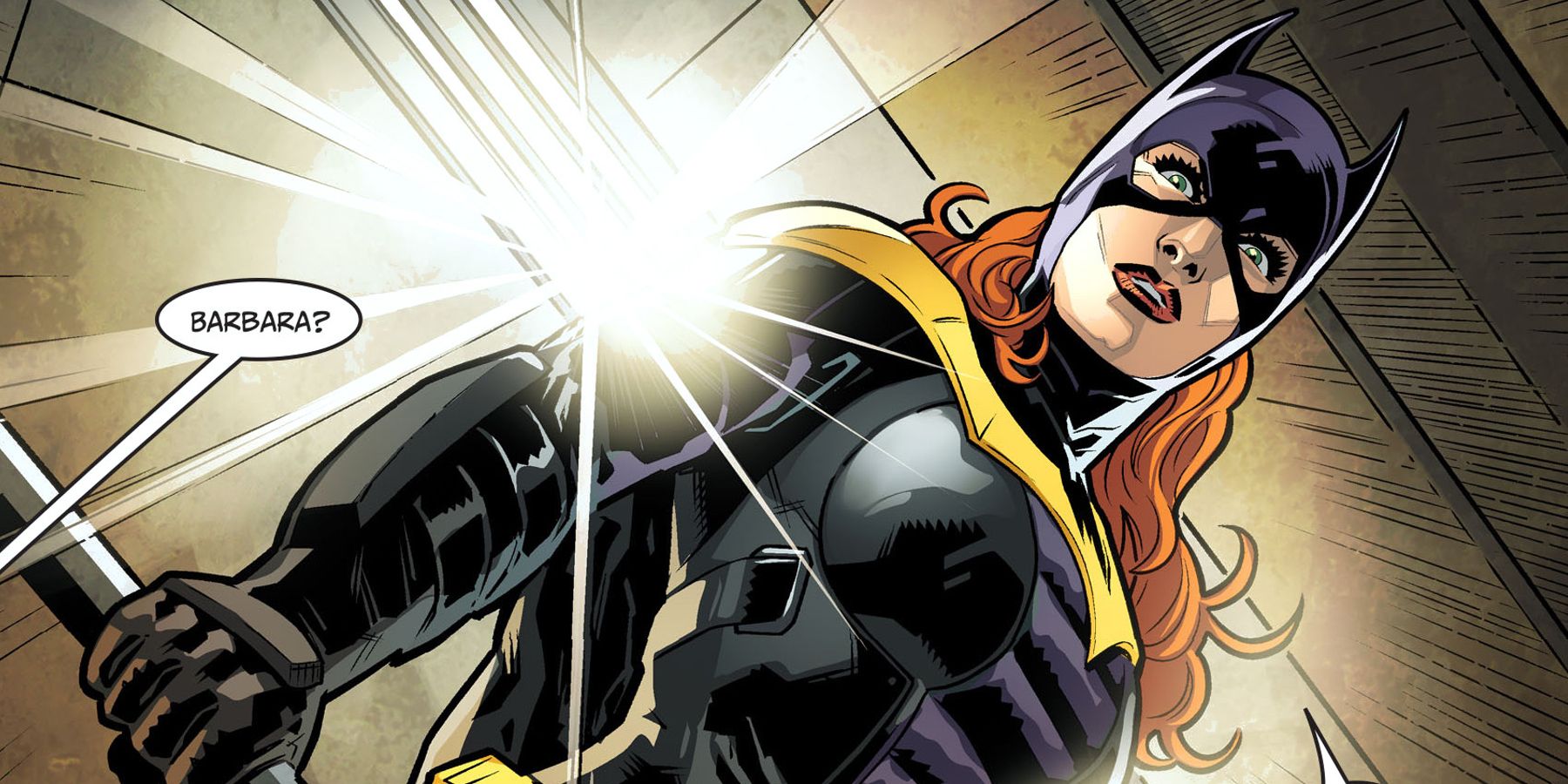 Barbara Gordon chegando como Batgirl nos quadrinhos de Injustice Gods Among Us