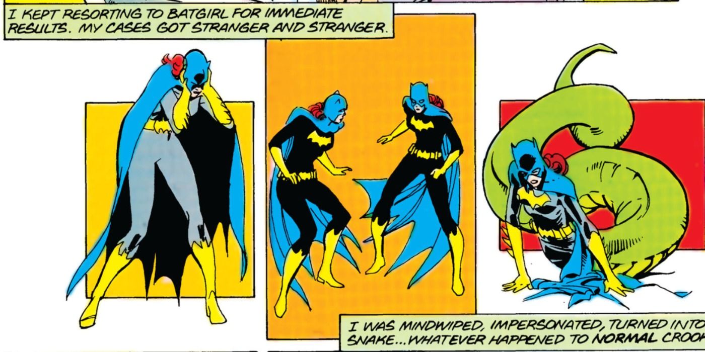 Barbara Gordon becomes Batgirl in DC Comics.