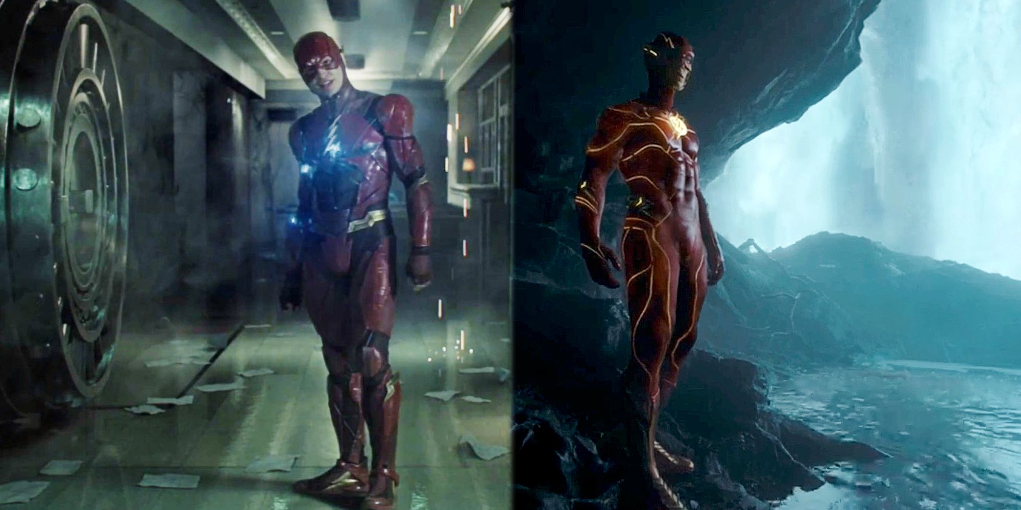 Barry Allen's Costume in Suicide Squad and The Flash