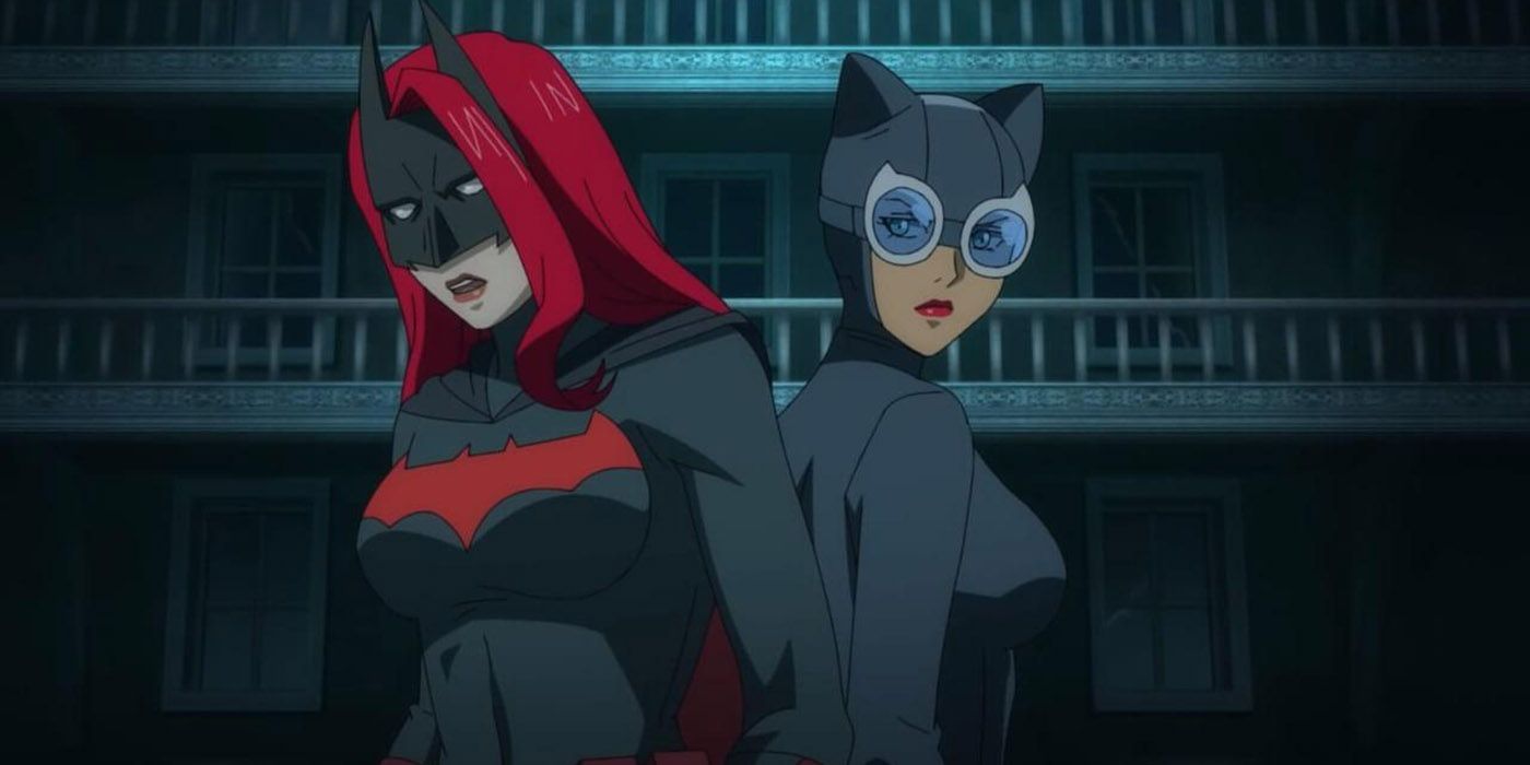 Batgirl e Catwoman em Catwoman Hunt