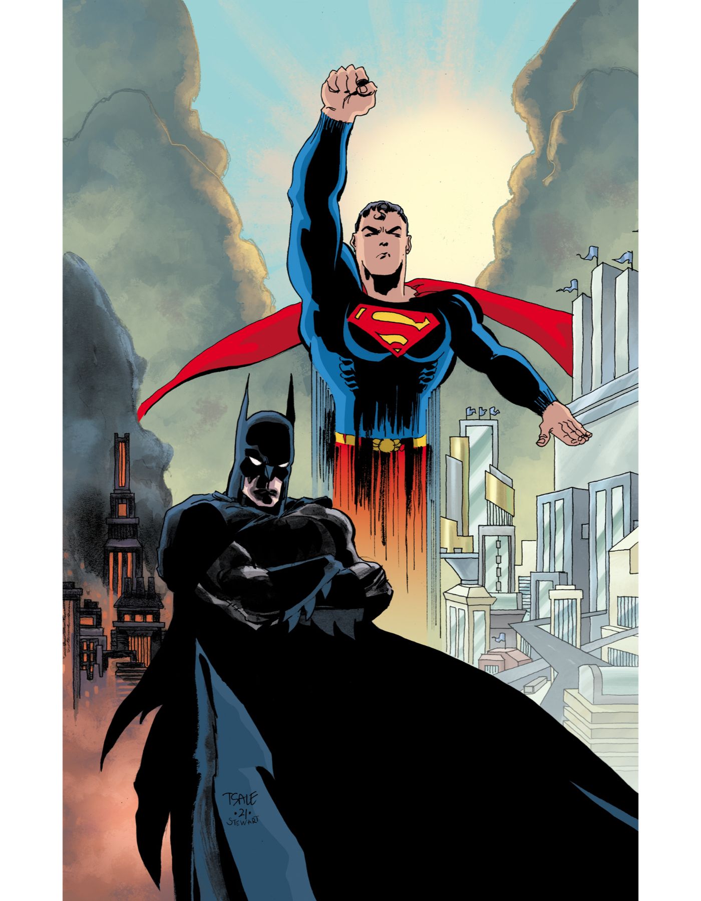 Batman Superman Worlds Finest Cv2_Tim Sale Open to Order Variant