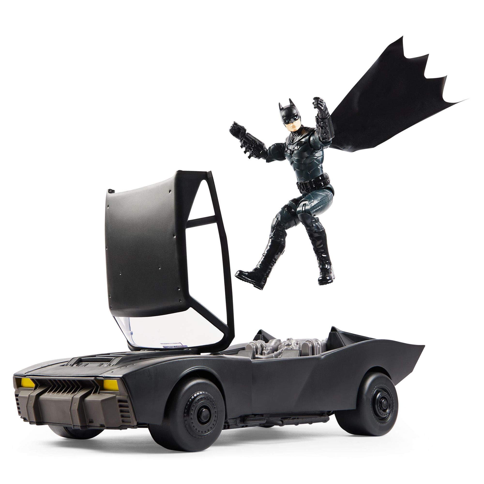 Batmobile and 4-Inch Batman