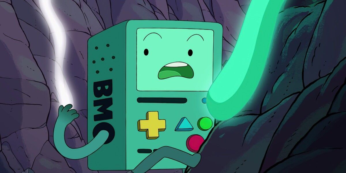 Beemos hand smokes in Adventure time