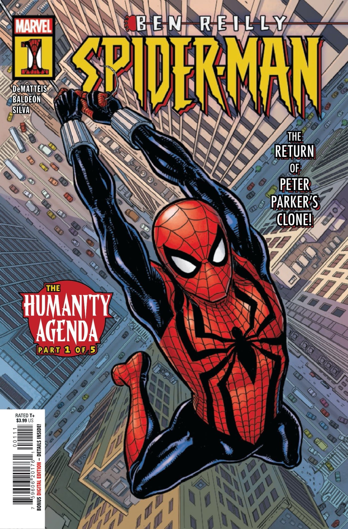 Ben Reilly Spider-Man cover
