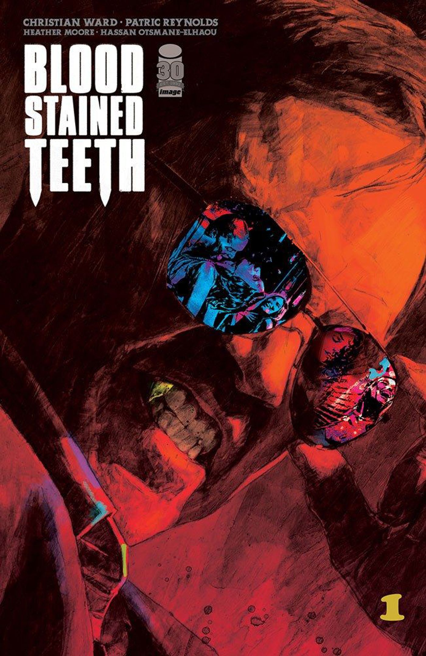 Blood-Stained Teeth #1 Cover B