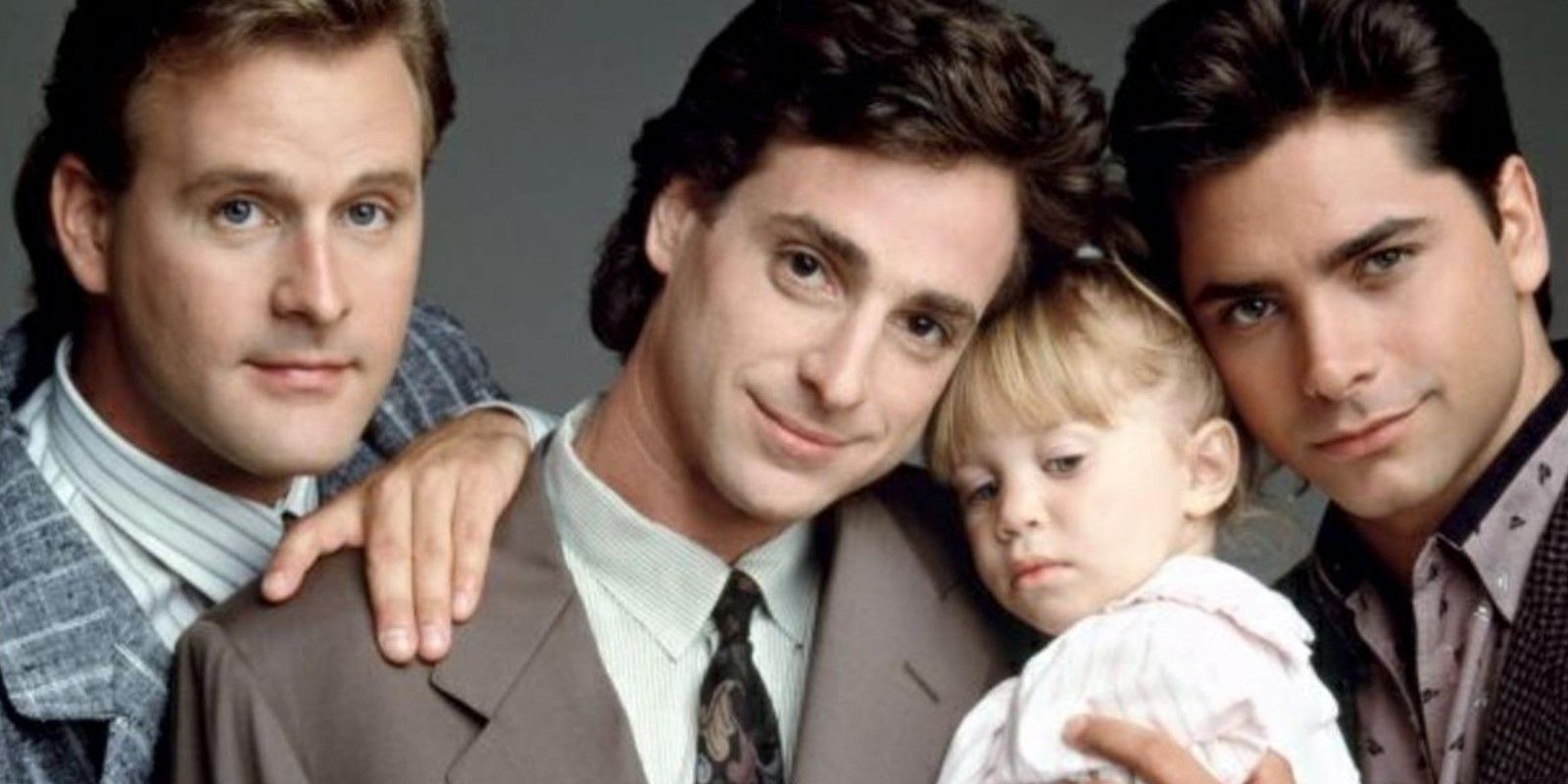 Bob Saget with Full House Cast