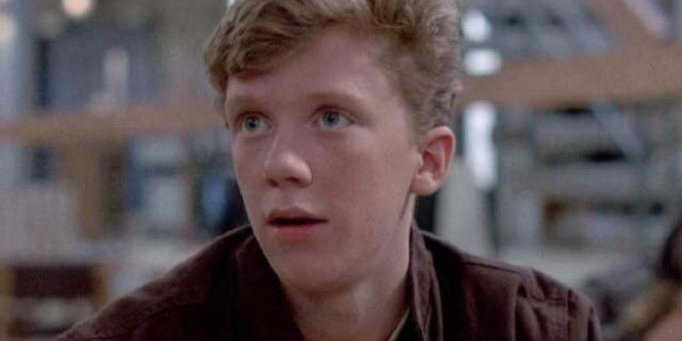 Anthony Michael Hall as Brian Johnson In The Breakfast Club
