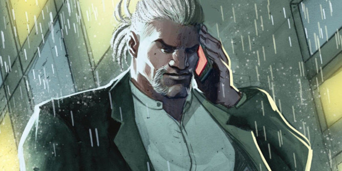 Brick on the phone in DC Comics 