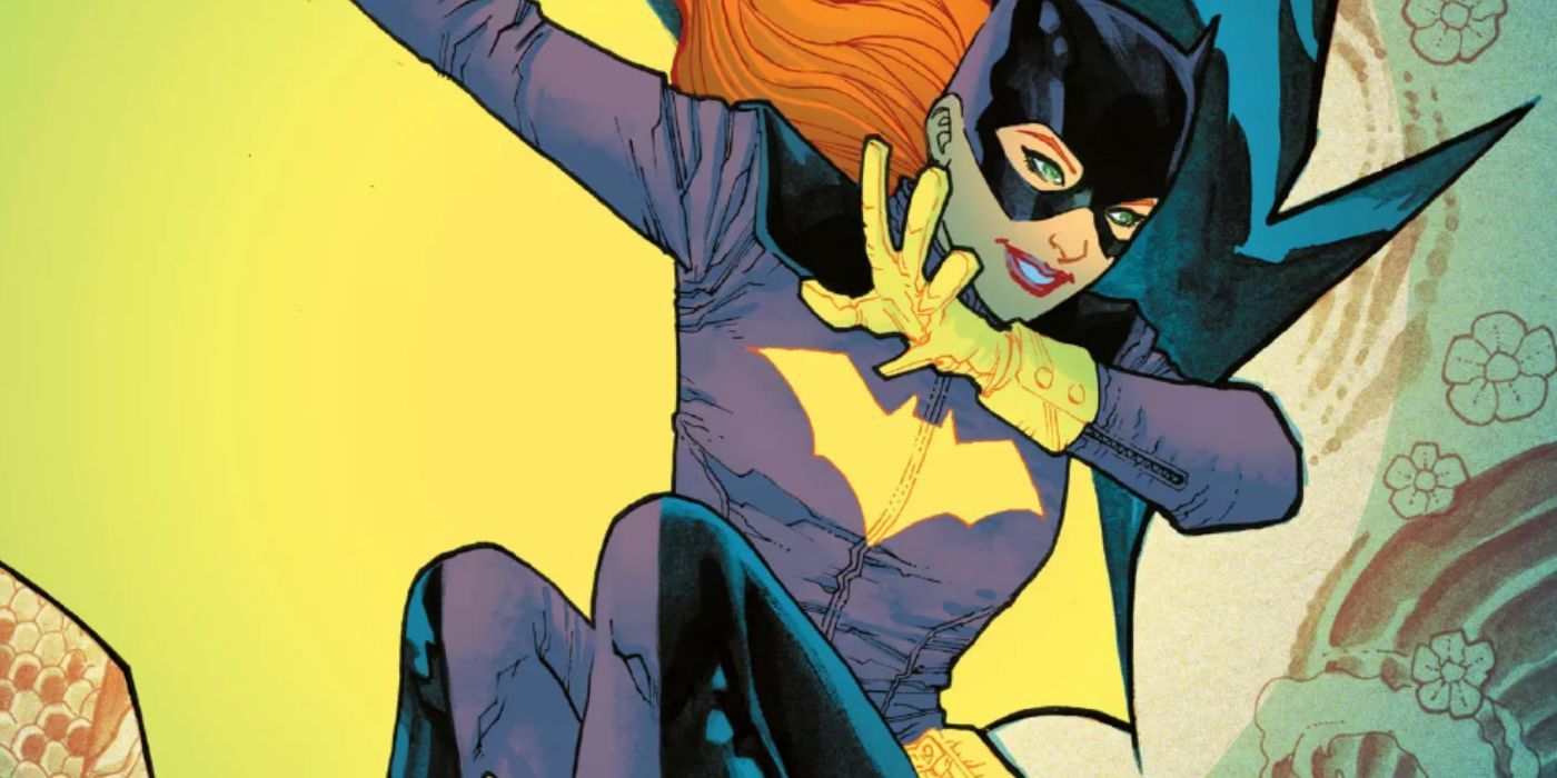 Burnside Batgirl leaping into action in DC comics