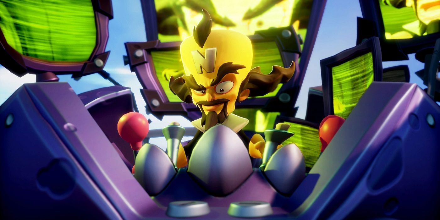Neo Cortex in 4th Times a Charm in Crash Bandicoot 4
