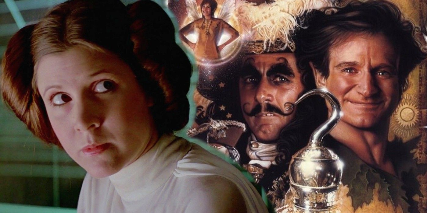 George Lucas & Carrie Fisher's Cameos In Hook Explained