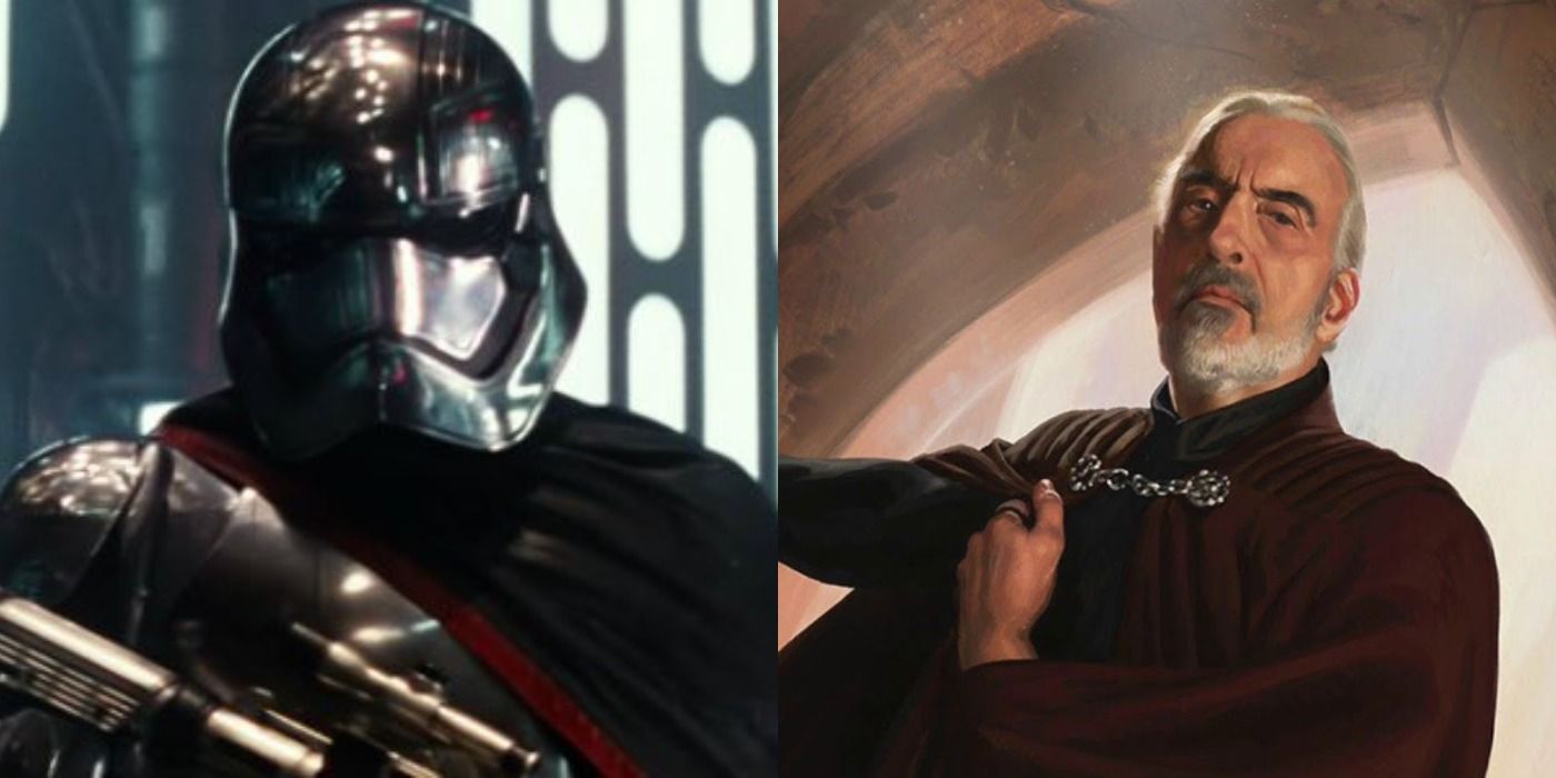 Phasma joins Dooku in a featured image