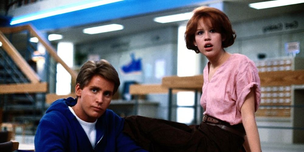Claire and Andrew in The Breakfast Club