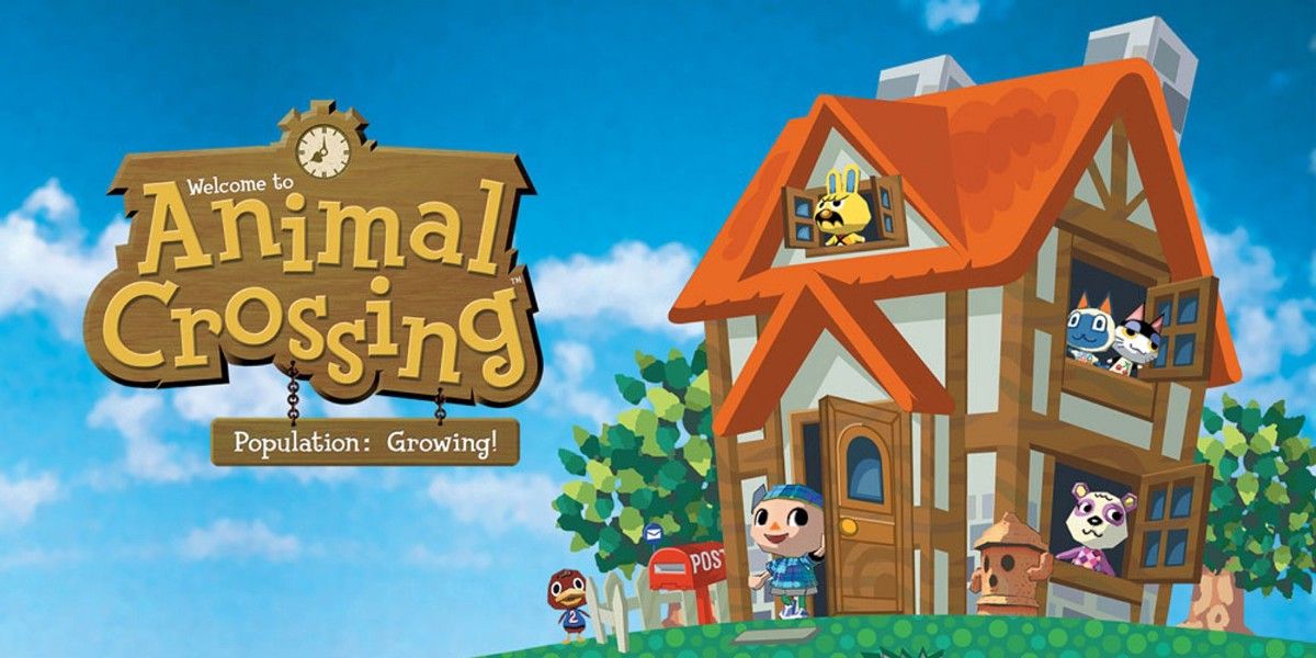 Cover art for the first Animal Crossing game
