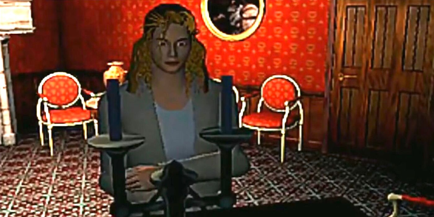 A screenshot of Laura from the 3DO game D