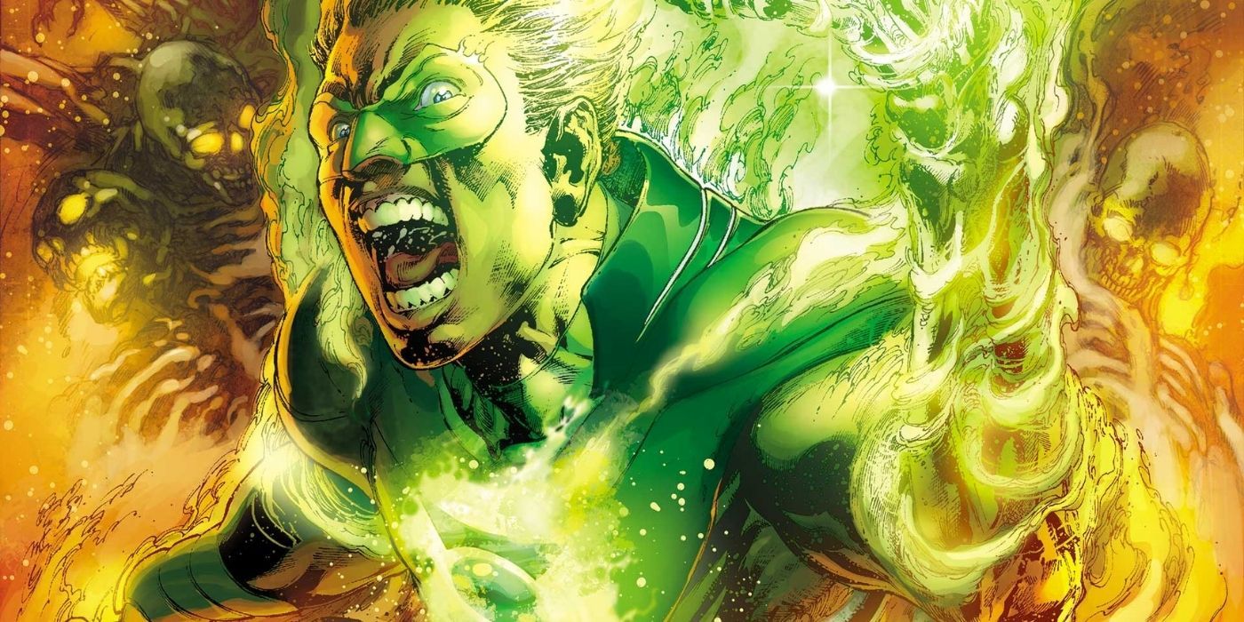 Angry Alan Scott in DC Comics