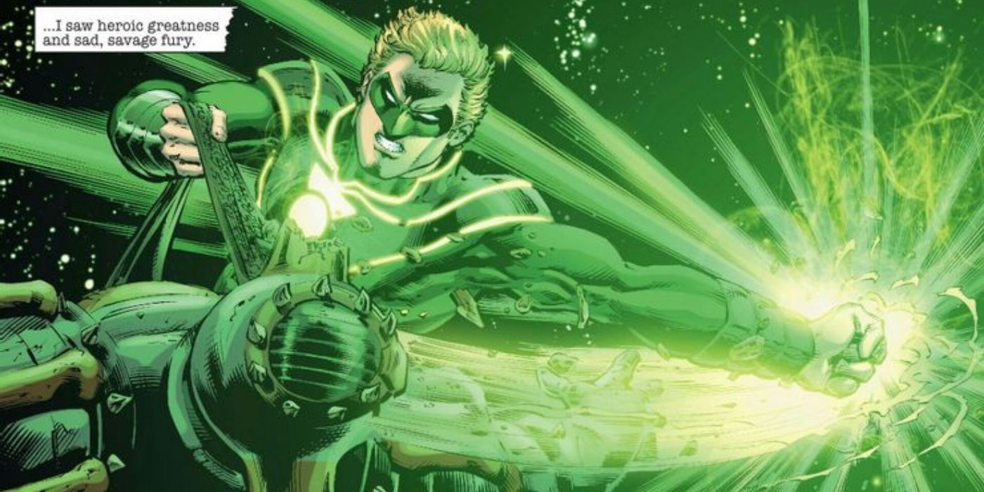 Alan Scott in space in DC Comics