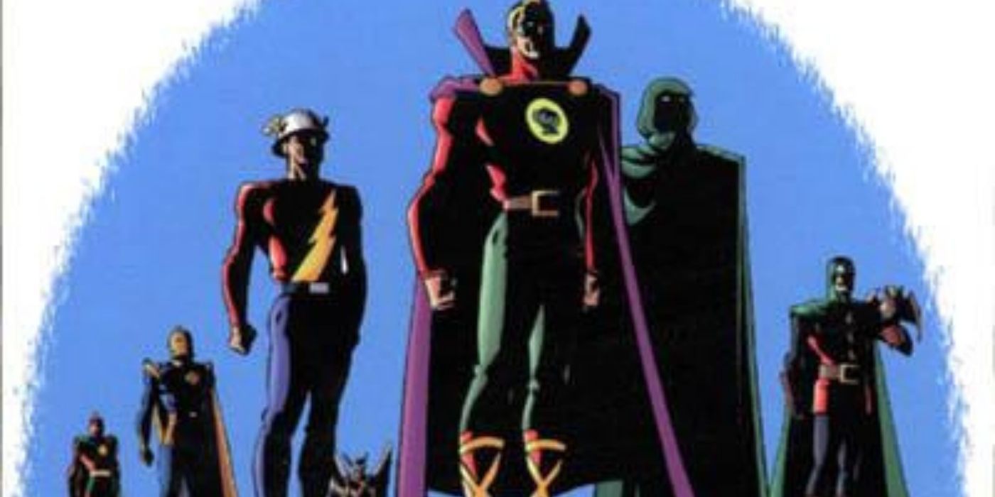 The JSA on the cover of DC 2000