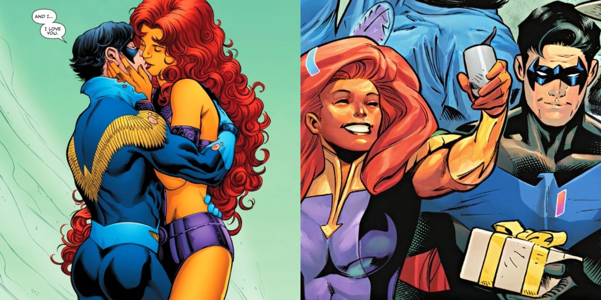 Things Only Comic Book Fans Know About Nightwing Starfire S Relationship