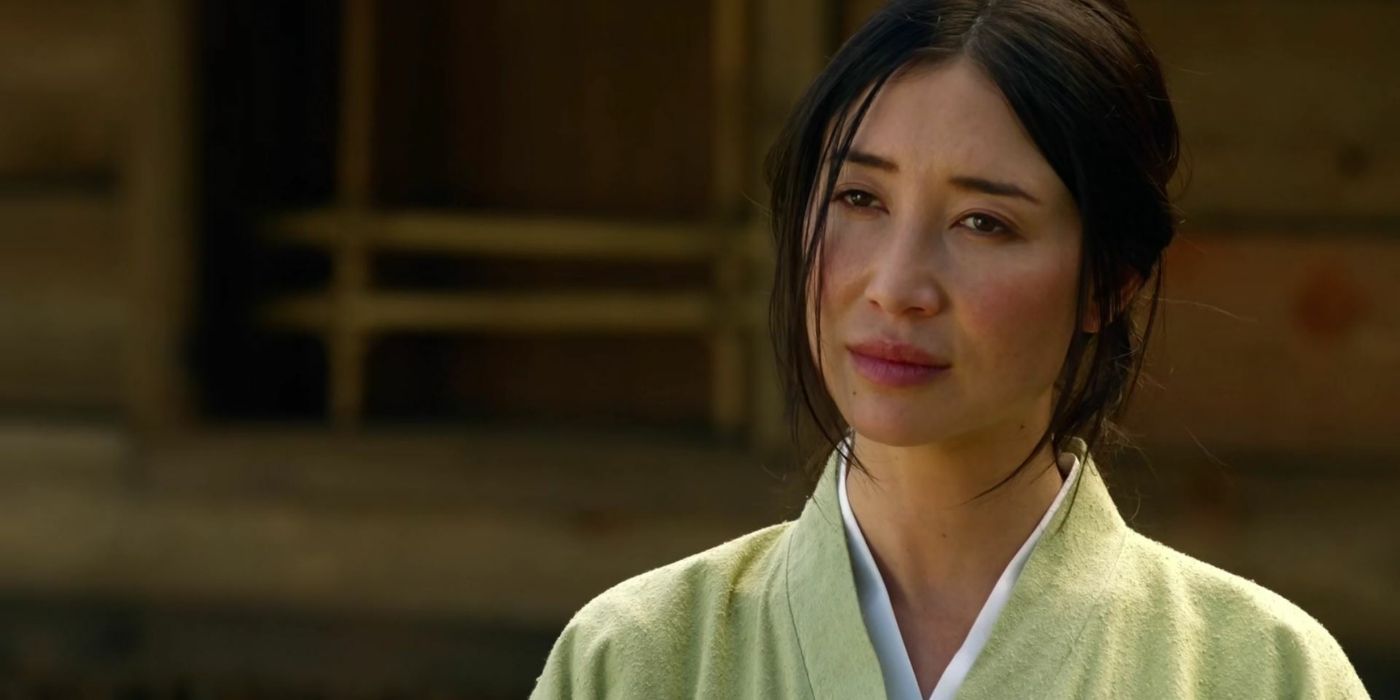 Masako looking serious in Legends of Tomorrow