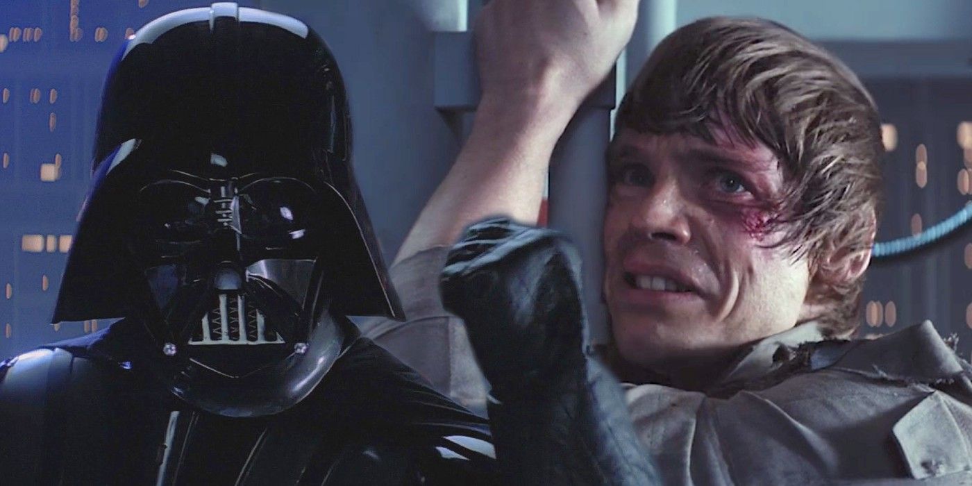 Darth Vader and Luke in Empire Strikes Back