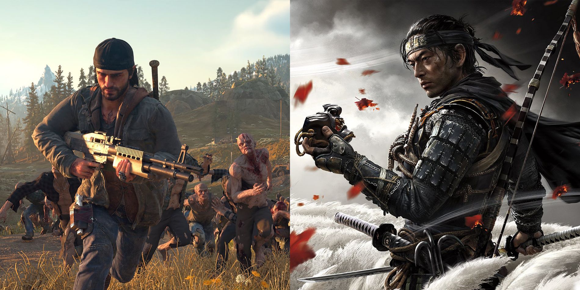 Days Gone Ghost of Tsushima Comparison