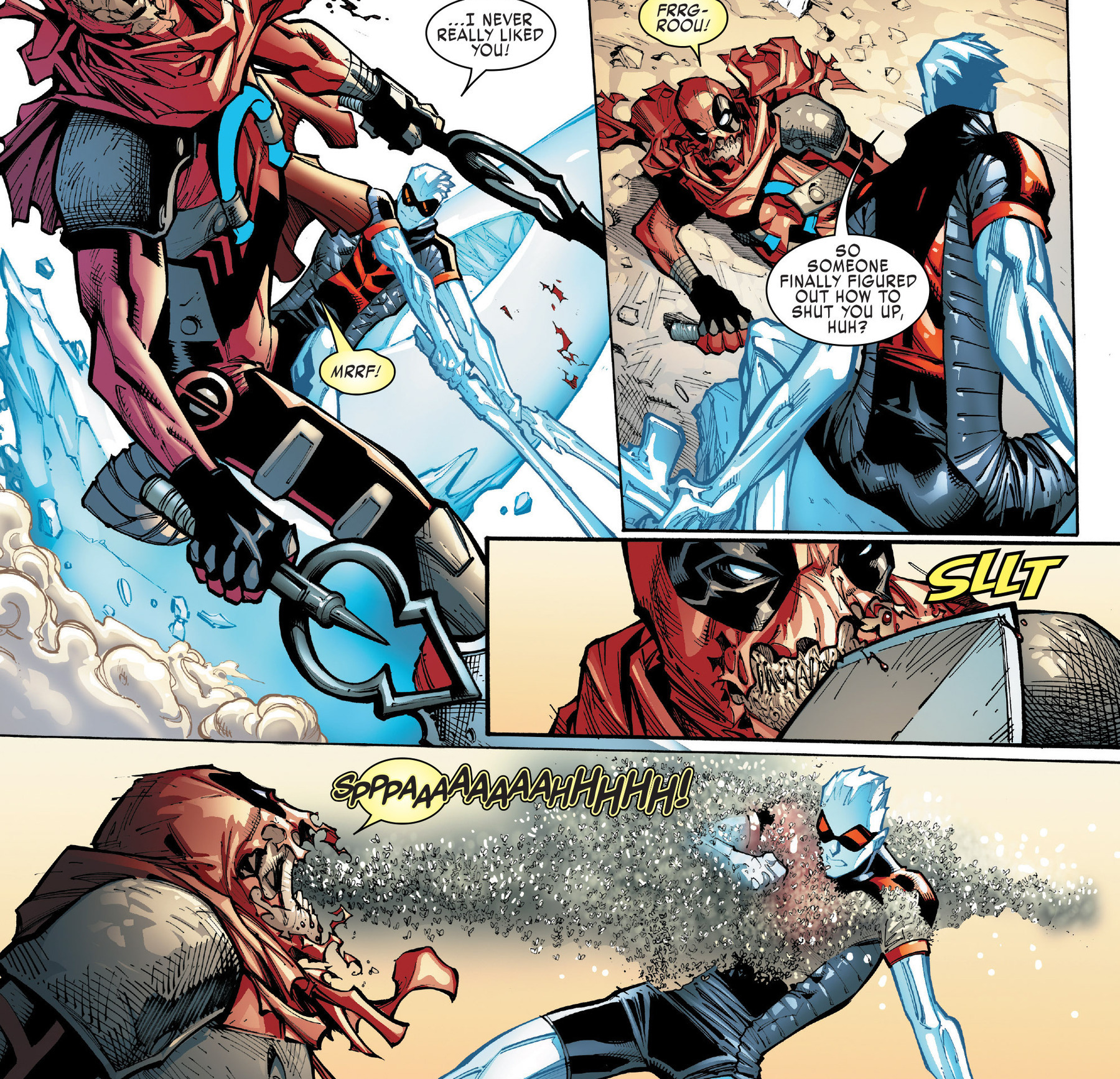 Deadpool Disgusting Power Iceman X-Men