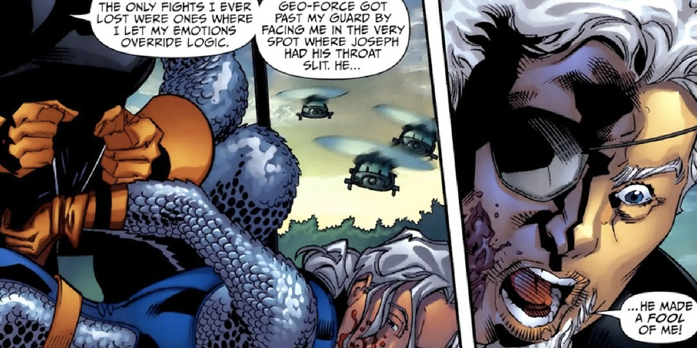 Deathstroke Weakness Ravager