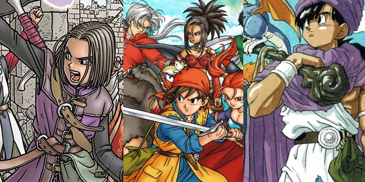 ubemandede ankel sammen Every Dragon Quest Game, Ranked By How Long They Take To Beat