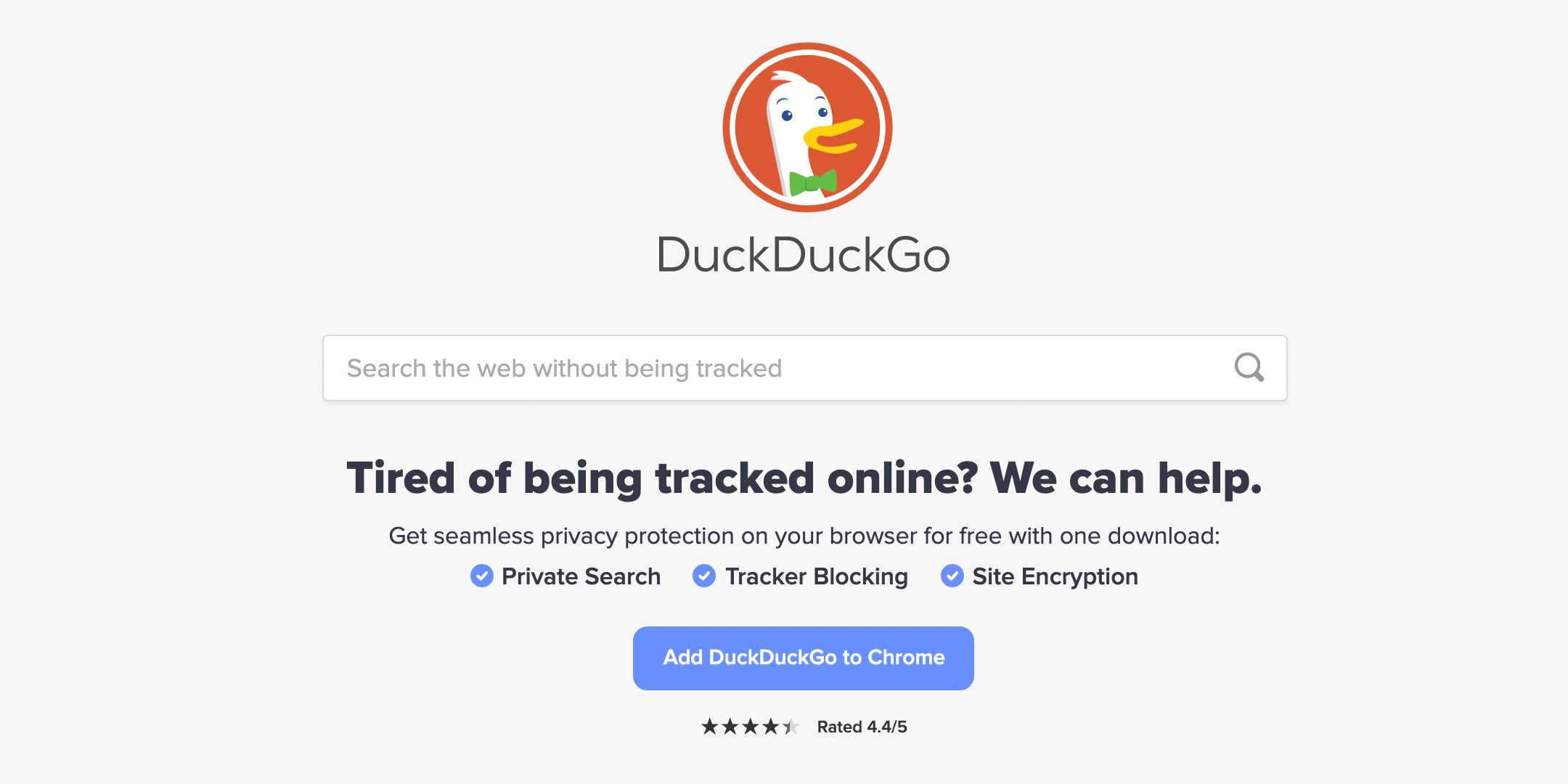 DuckDuckGo Search Engine