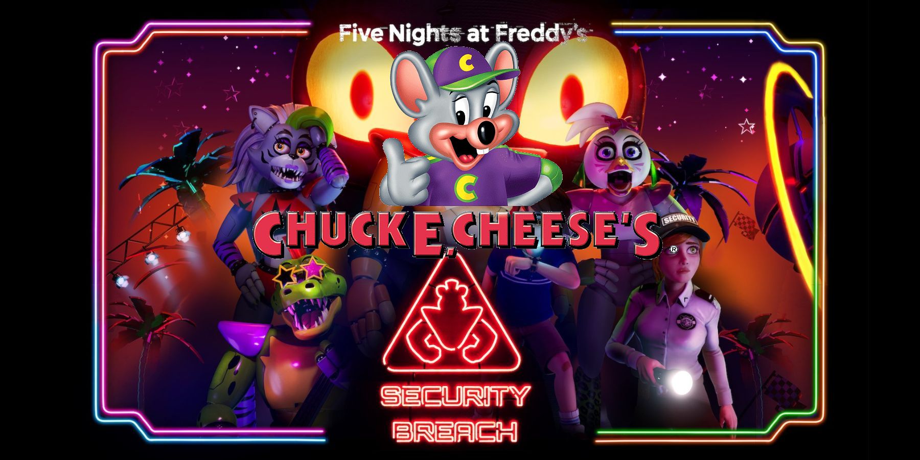 chuck e. cheese as an animatronic in five nights at