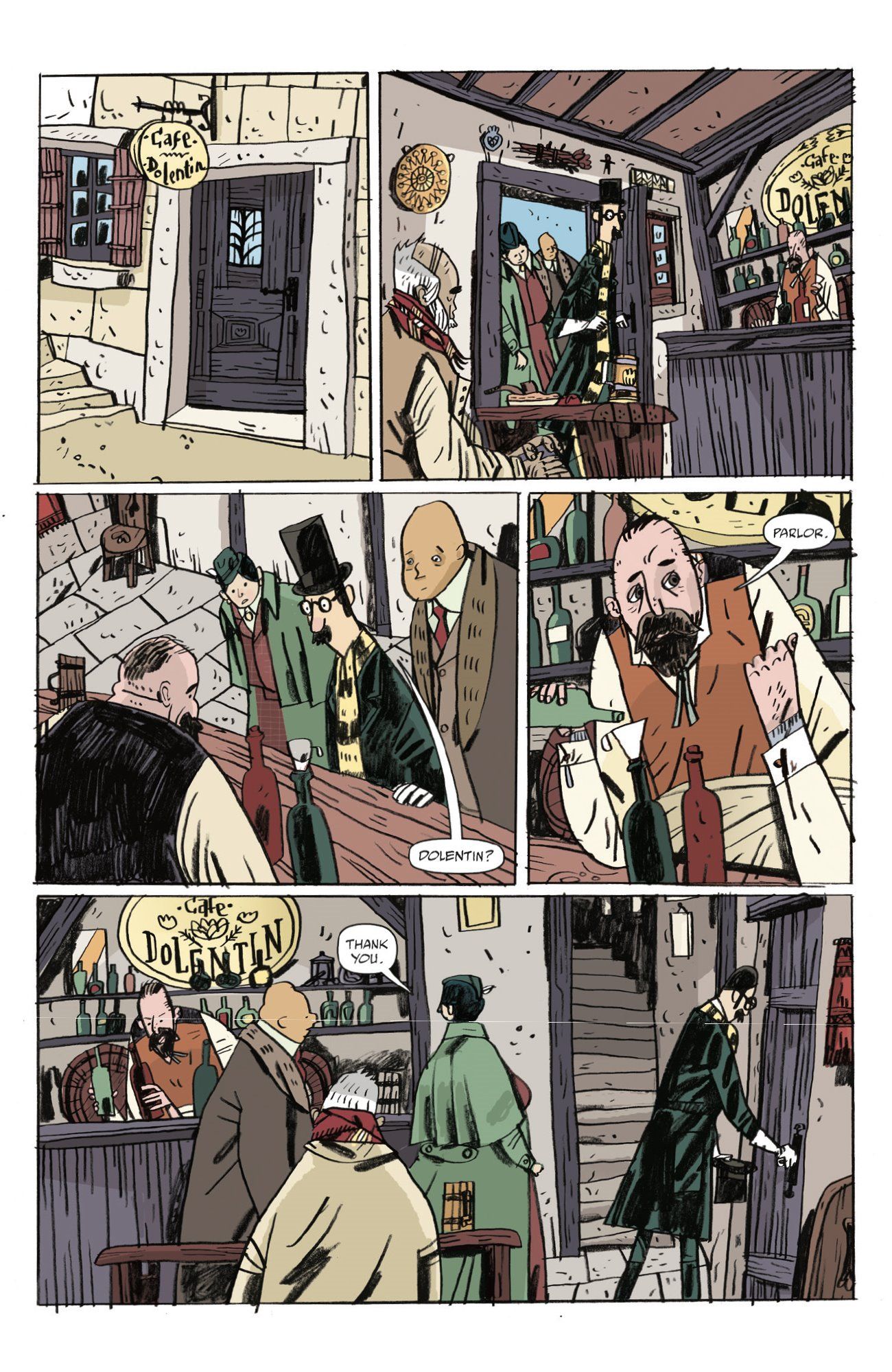 Preview: Dark Horse's Victorian Mystery FALCONSPEARE Begins (Exclusive)