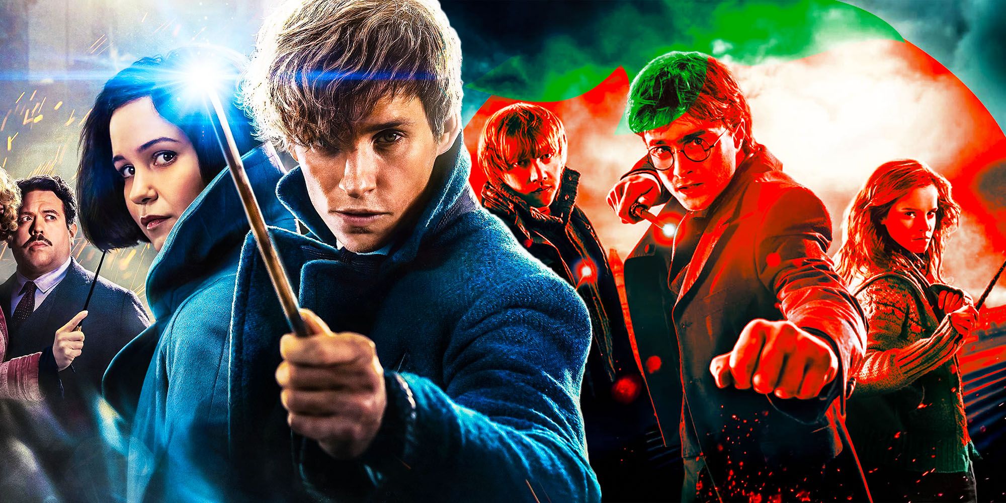 Fantastic beasts and where to find them compared to harry potter movies on rotten tomatoes