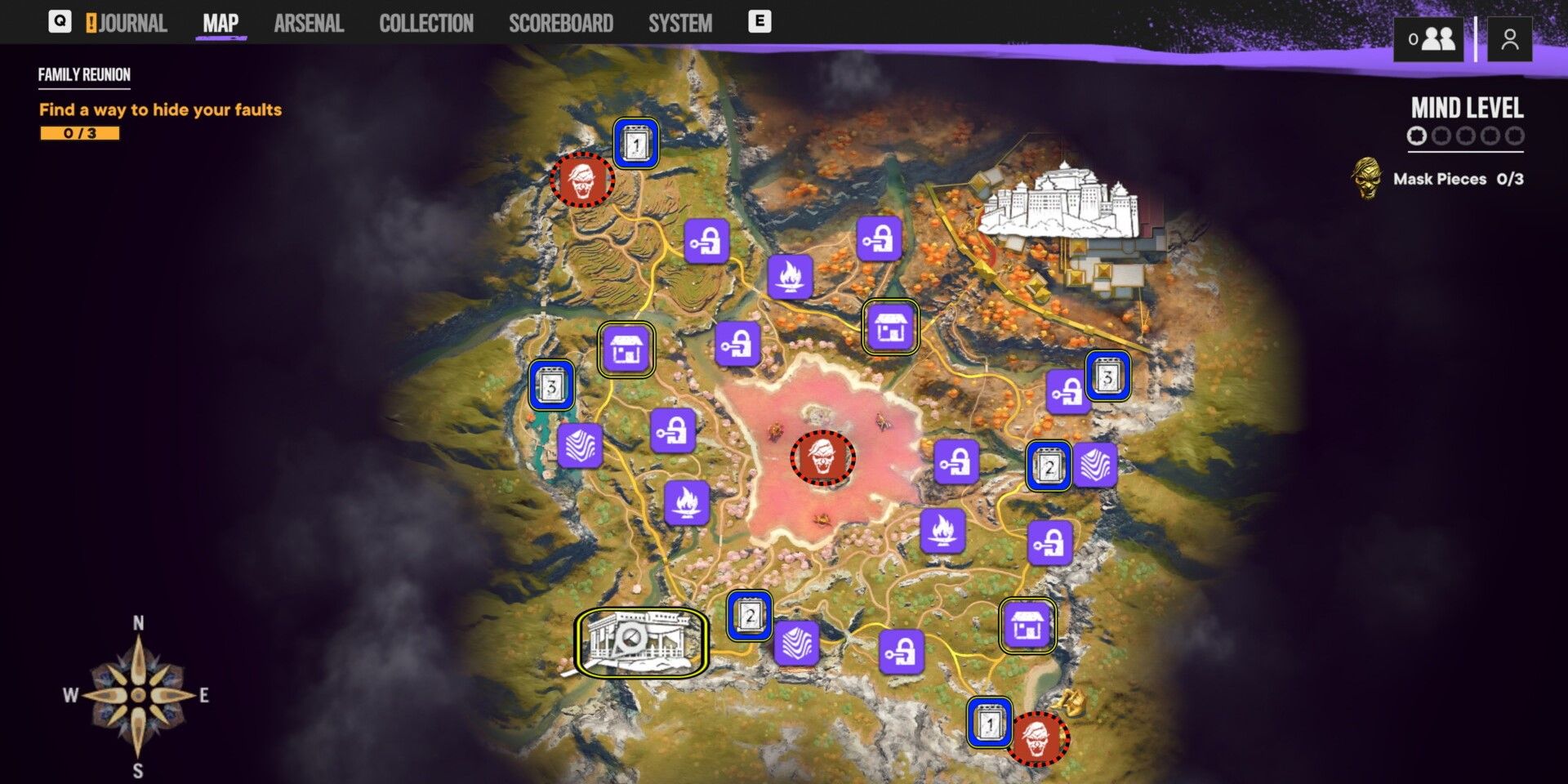 Far Cry 6 Pagan: Control — World map, safe houses, and fast travel points