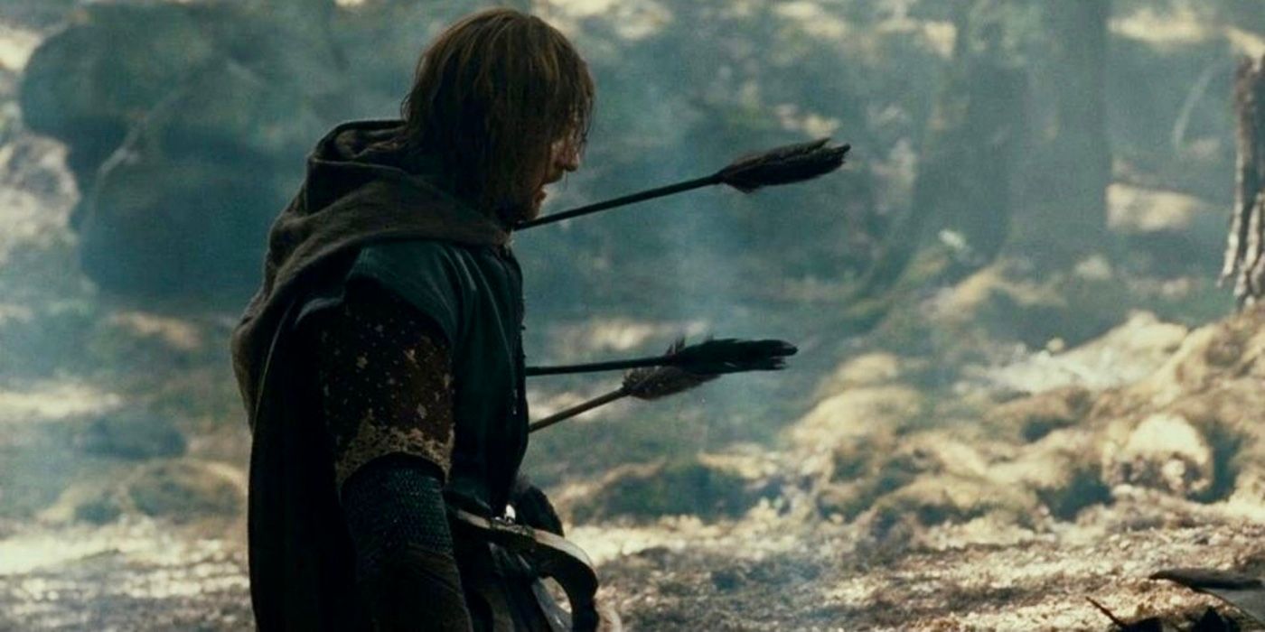 Sean Bean as Boromir in The Fellowship of the RIng