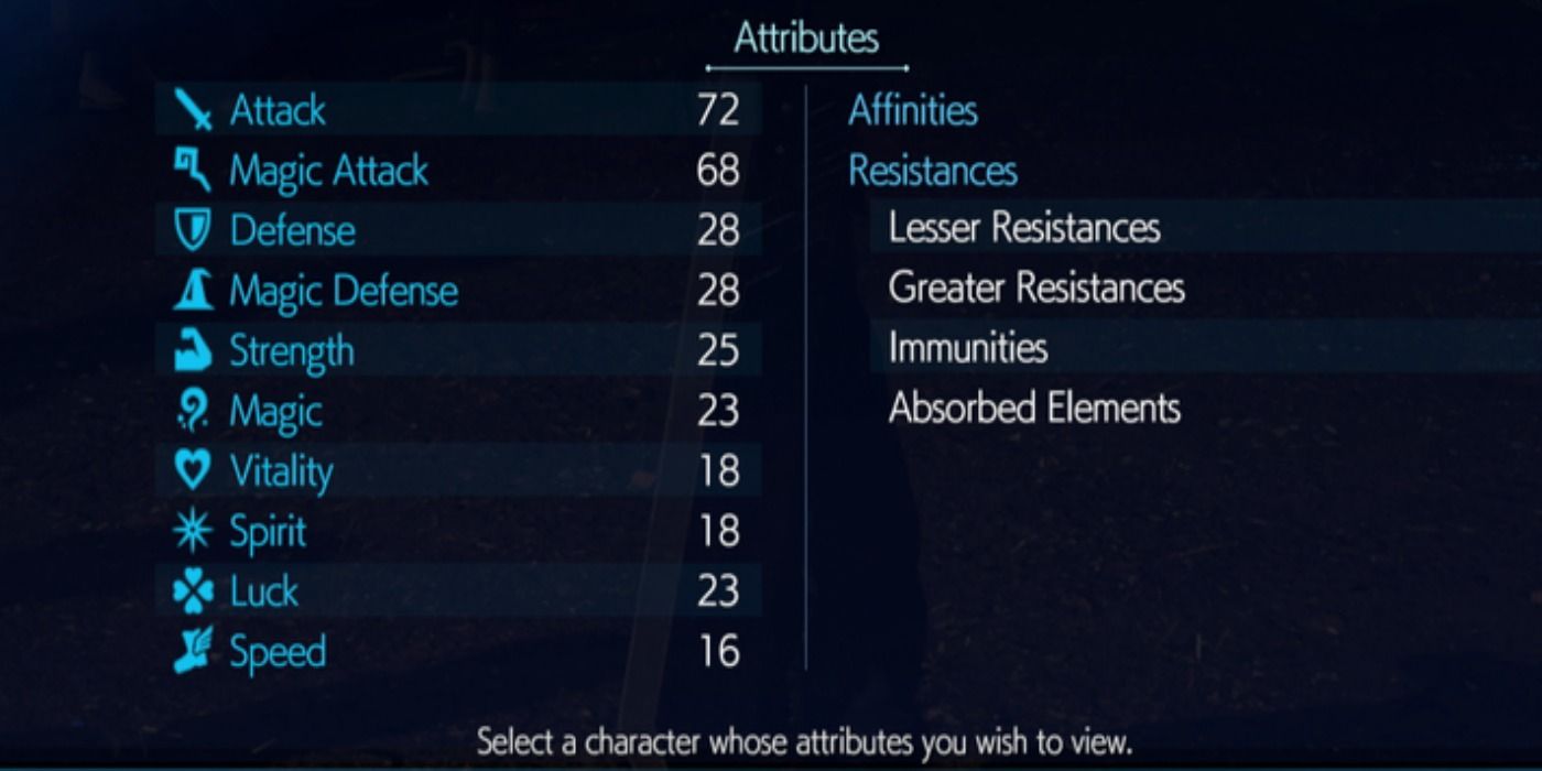 FF7 Remake Character Stats & Attributes Guide