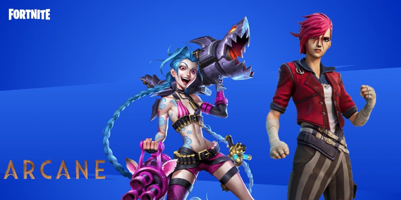 Arcane Jinx of League of Legends to Wreak Havoc in Fortnite 