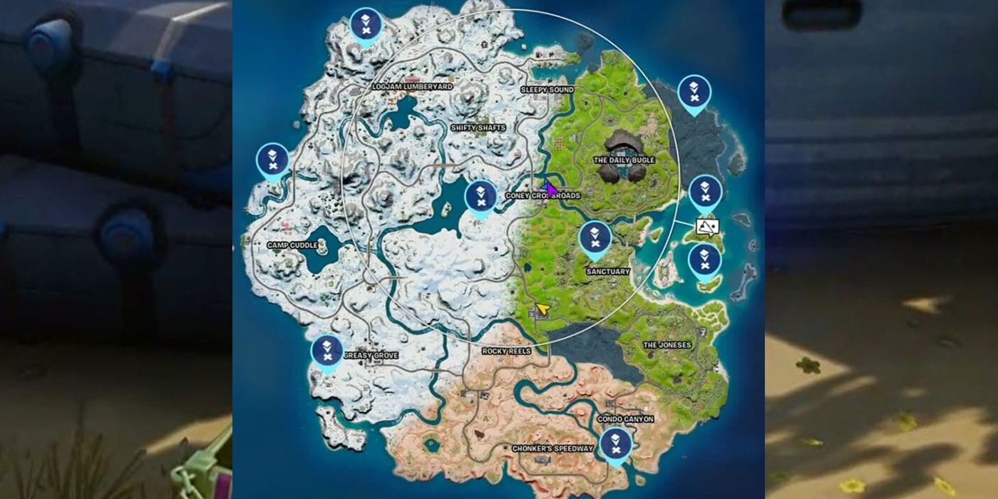 Fortnite How To Find and Destroy Telescope Parts Locations